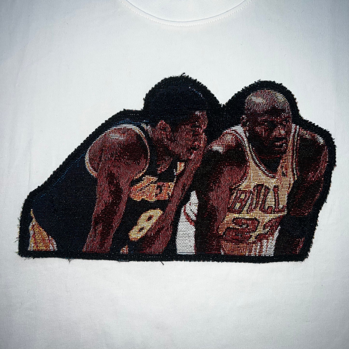 Michael and Kobe Remake Shirt-Black/White