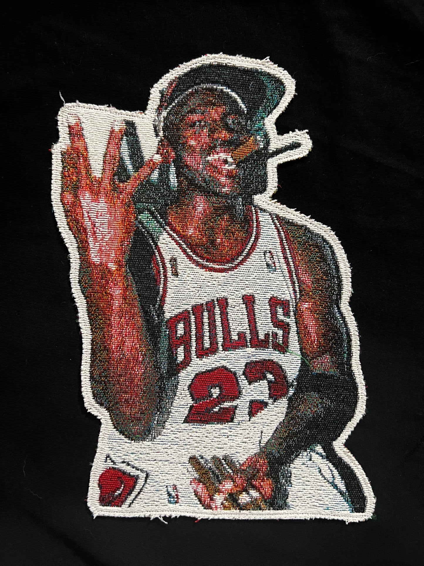 Michael Jordan Remake "4 Rings" Shirt-Black/White