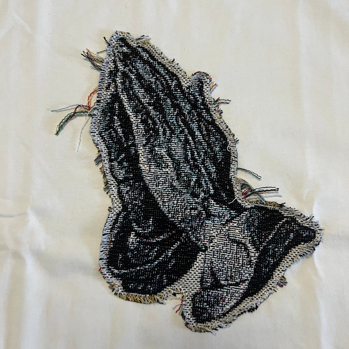 Praying Hands Tapestry shirt remake