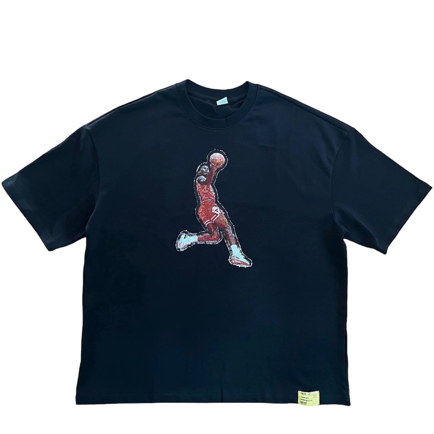 Michael Jordan The Dunk Contest II Remake Shirt-Black/White