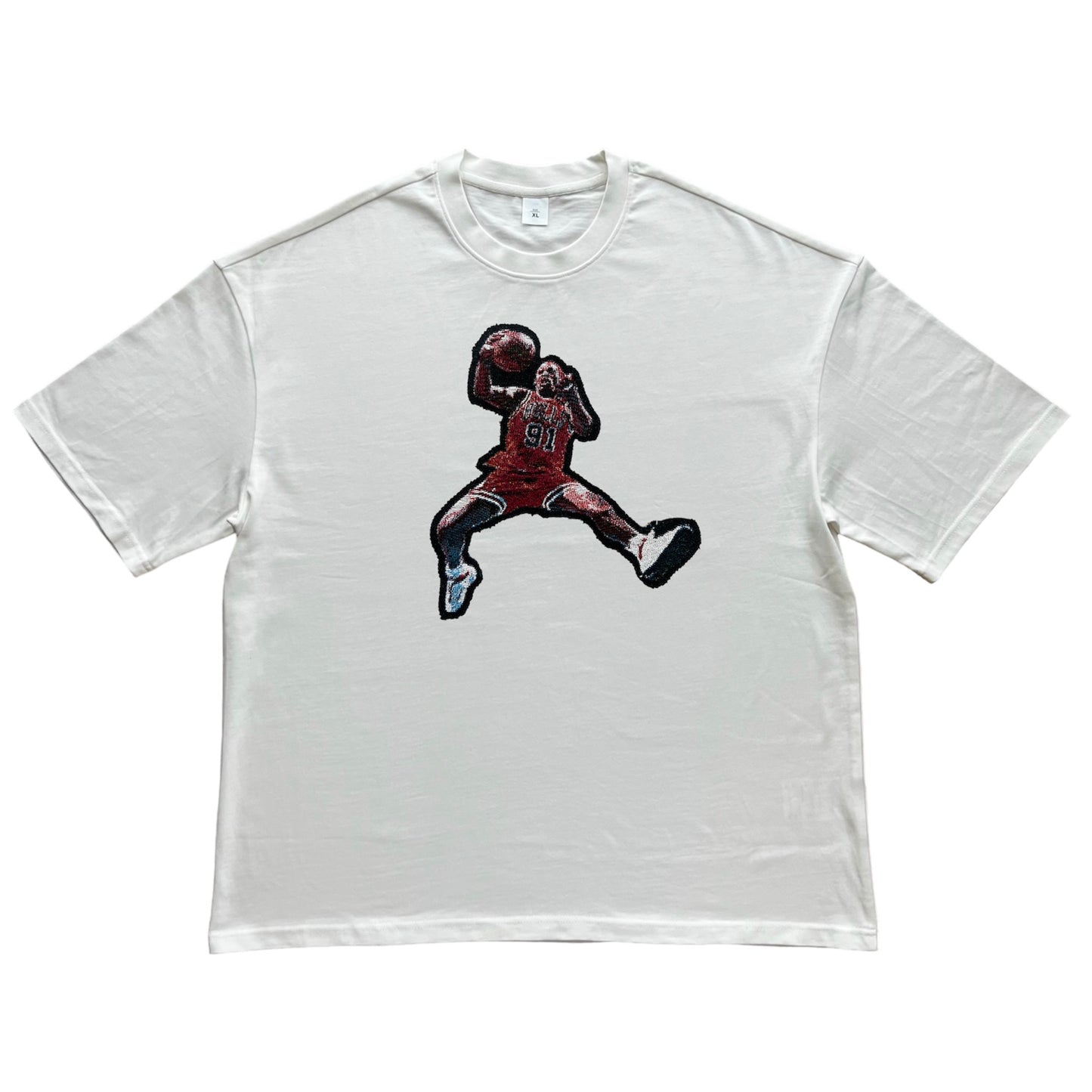 Dennis Rodman Remake Shirt-Black/White