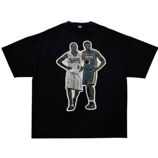 Kobe and Al Remake Shirt-Black/White