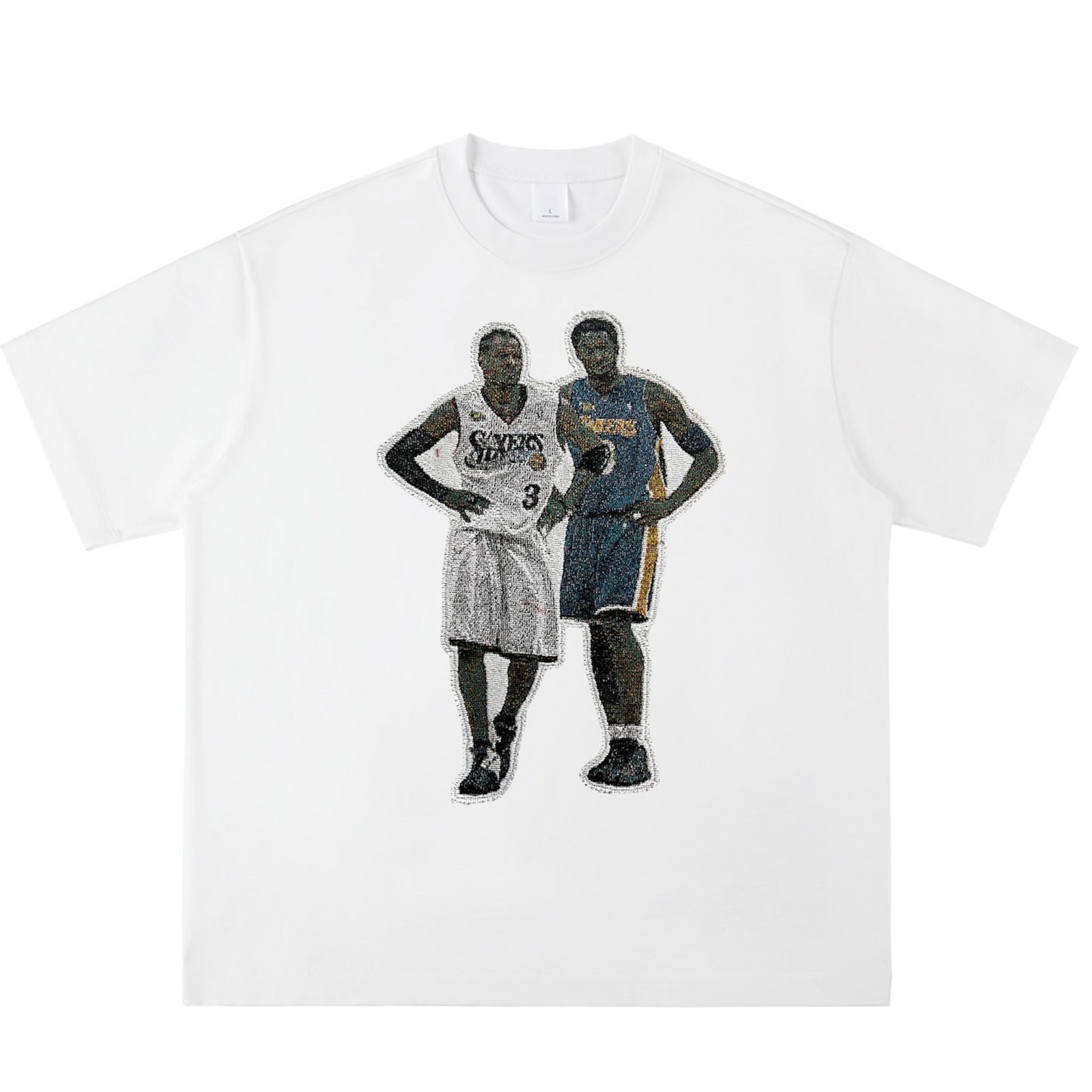 Kobe and Al Remake Shirt-Black/White