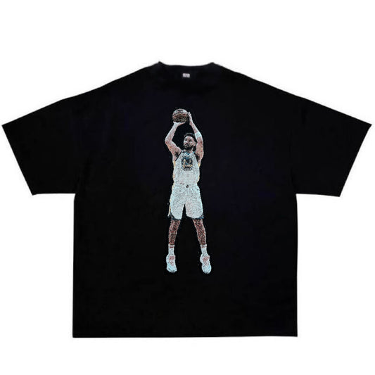 Klay Thompson "G6 Klay" Remake Shirt Black/White