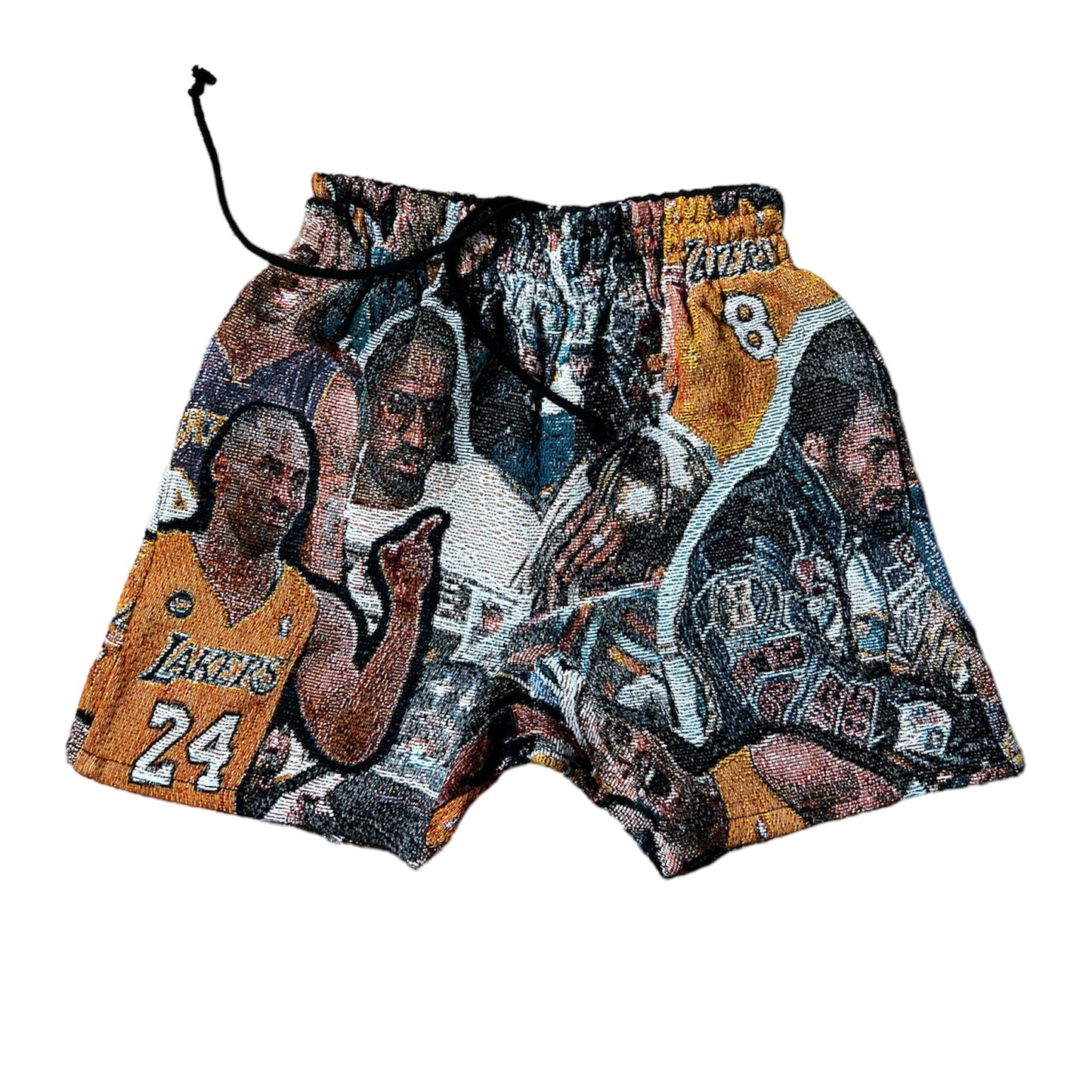 Kobe Bryant Remake Woven Tapestry Shorts XS to 2XL