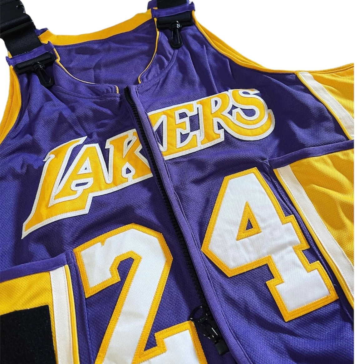 Lakers 24 Jersey Remake Zip Vest