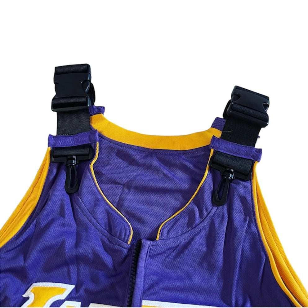 Lakers 24 Jersey Remake Zip Vest