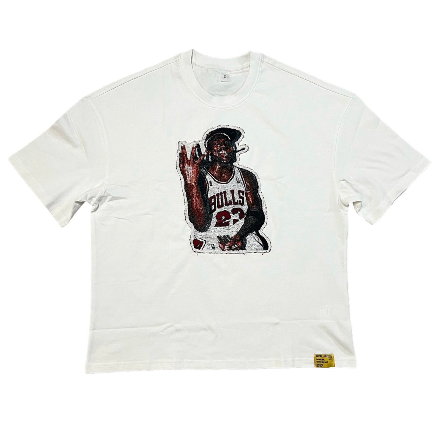 Michael Jordan Remake "4 Rings" Shirt-Black/White