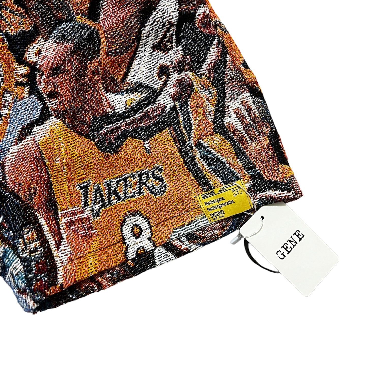 Kobe Bryant Remake Woven Tapestry Shorts XS to 2XL