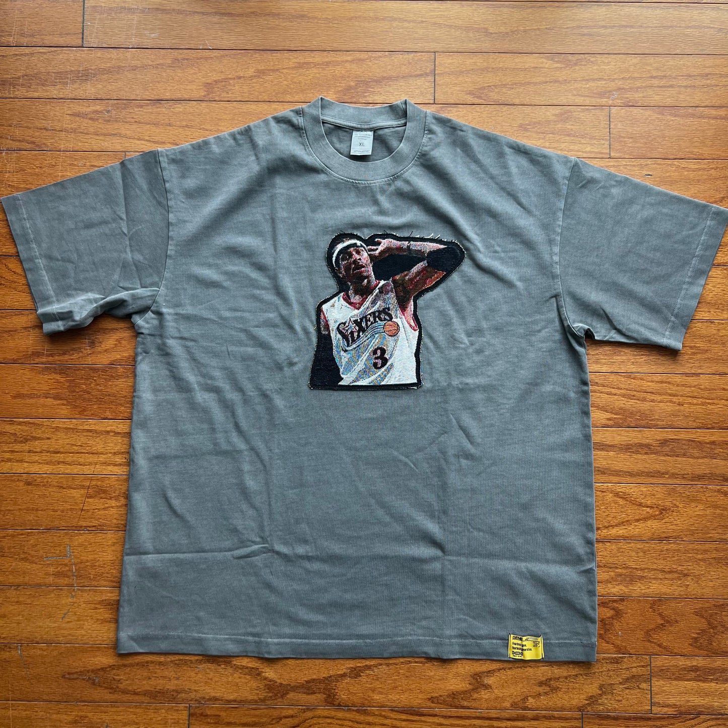 Allen Iverson The Answer RemakeTee-Gray XL